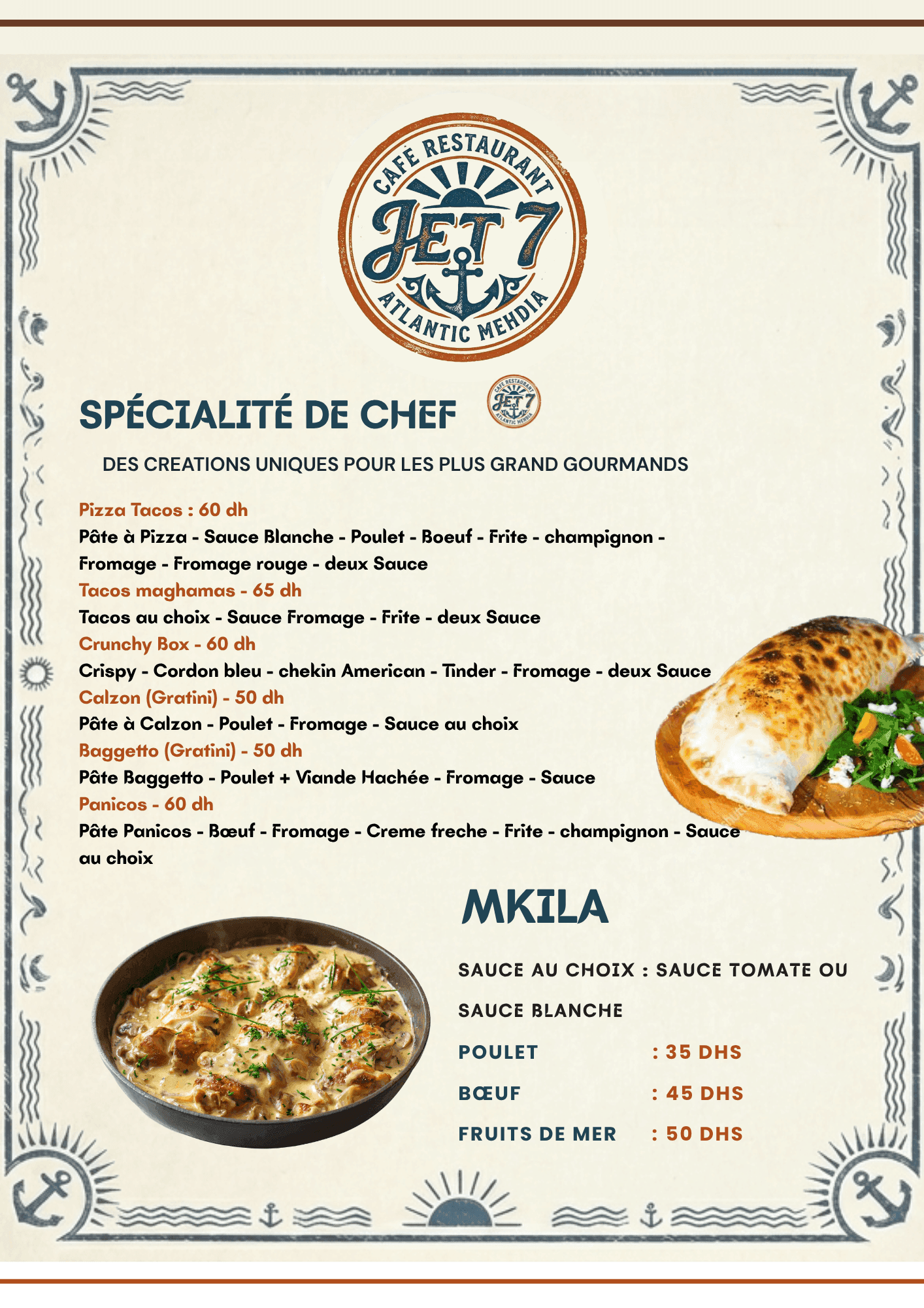 Menu 13